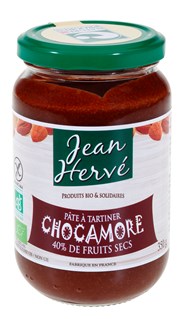 Jean Hervé Chocamore zonder melk/zonder palmolie bio 350g - 7050